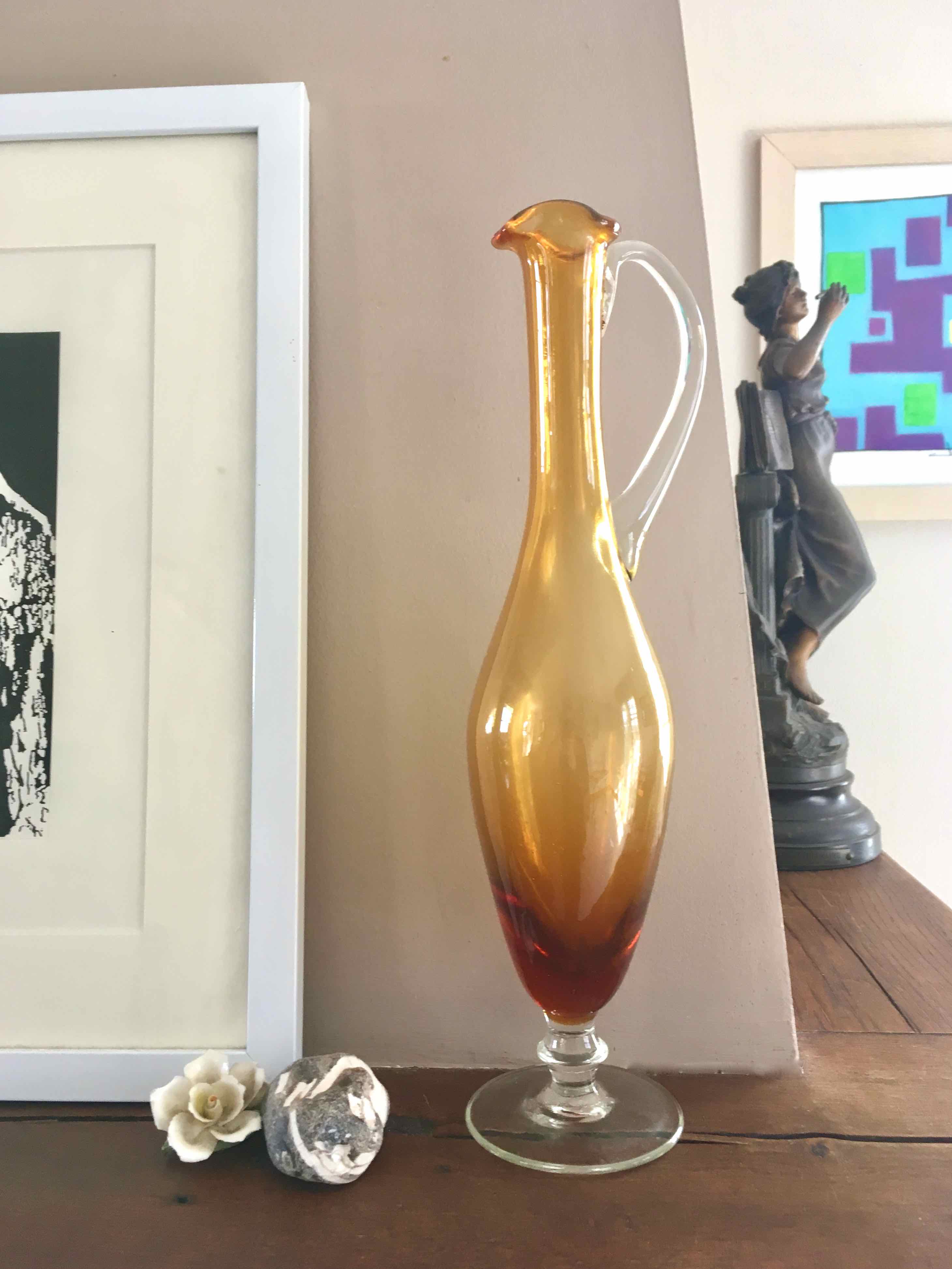 Vintage decanter ewer 1970