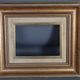 Frame wood stucco gilded gold leaf 30x26 foliage 16.4x11.9 cm
