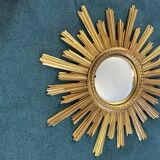 Miroir soleil œil de sorcière vintage années 1960