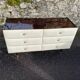 VINTAGE DRESSING TABLE WITH 6 DRAWERS 1960-1970 ROGER LANDAULT