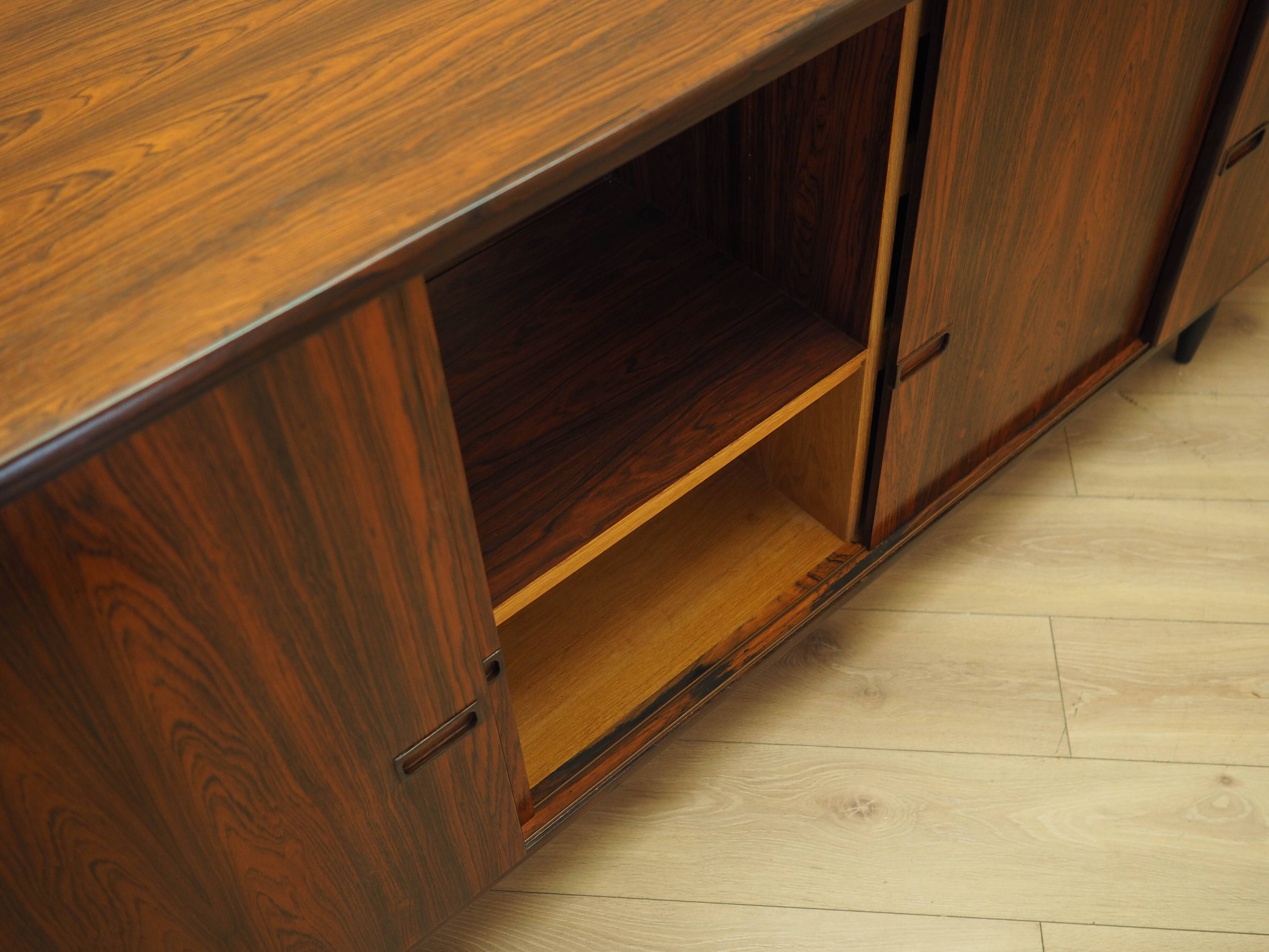 Rosewood sideboard, Danish design, 1970s, production: Denmark