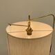 Adjustable brass floor lamp. France, 1970