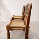 Fauteuil berbère marocain sculpté