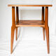 Table d'appoint vintage à double plateau
