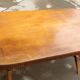 Large 50s design table, Italian made, 200 cm