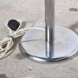 Lamp post triple globe chrome Stilux 1950 s