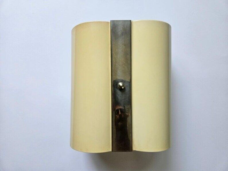 Extremely Rare Midcentury Wall Lamp, Italy, 1960s