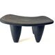 Tabouret Senoufo en bois noir, Côte d'Ivoire