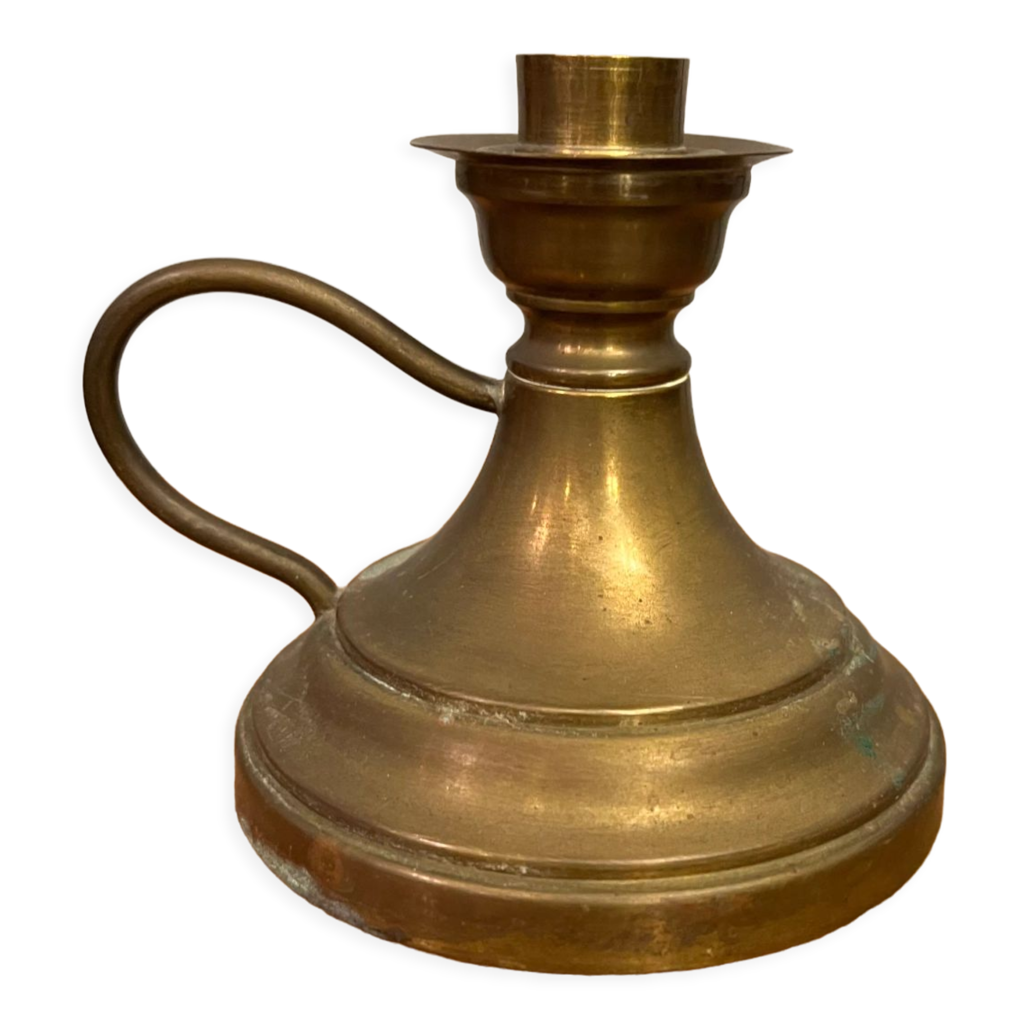 BHV - Brass hand candle holder