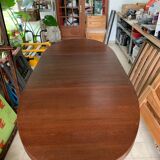 Table ovale Baumann avec rallonges