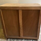 Chest of drawers raw solid wood - 40s