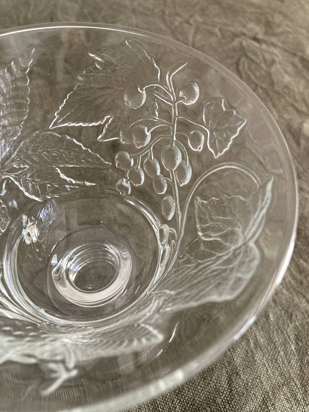 10 Luminarc glass dessert bowls