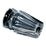 Vase baccarat nelly in crystal cut with flat ribs harcourt 12.5cm