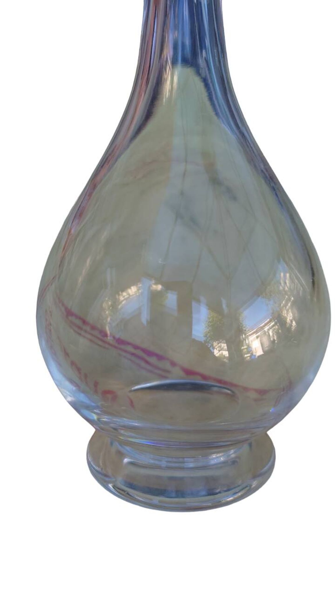baccara liqueur carafe margaux model signed cap and carafe