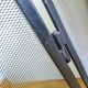 Fire screen chimney grille