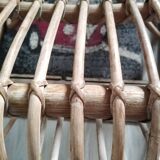 Rattan rocking chair from the 60s by Rohe Noordwolde