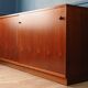 Enfilade with 2 sliding doors in the spirit of Osvaldo Borsani for Tecno. 60s.