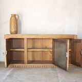 buffet sideboard solid oak Art Deco