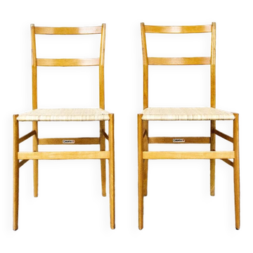Sedie Superleggera di Gio Ponti per Cassina, Italia anni '70