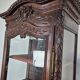 Vitrine commode bonnetière normande du XIXème