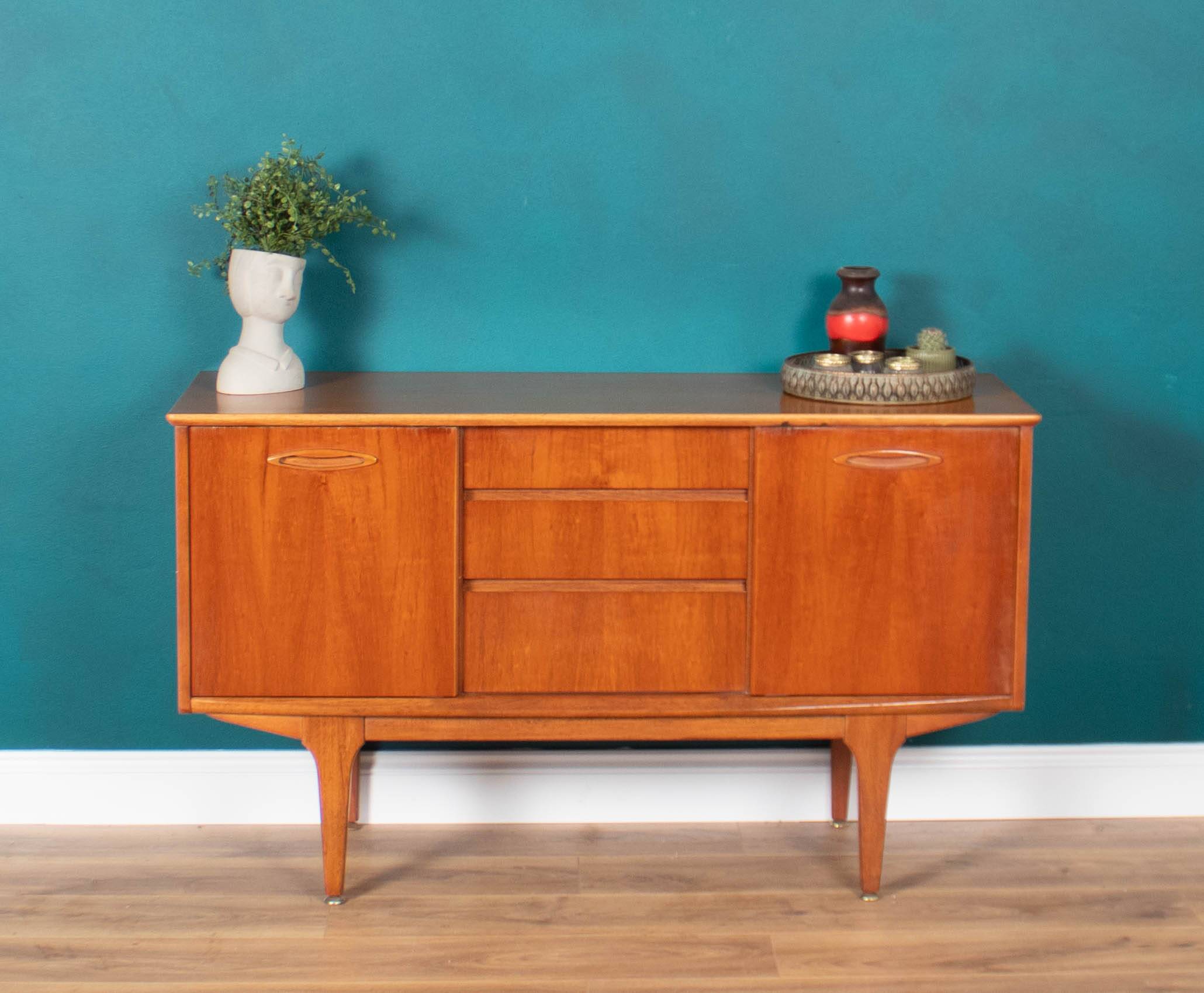 Retro Teak 1960s Jentique Short Sideboard