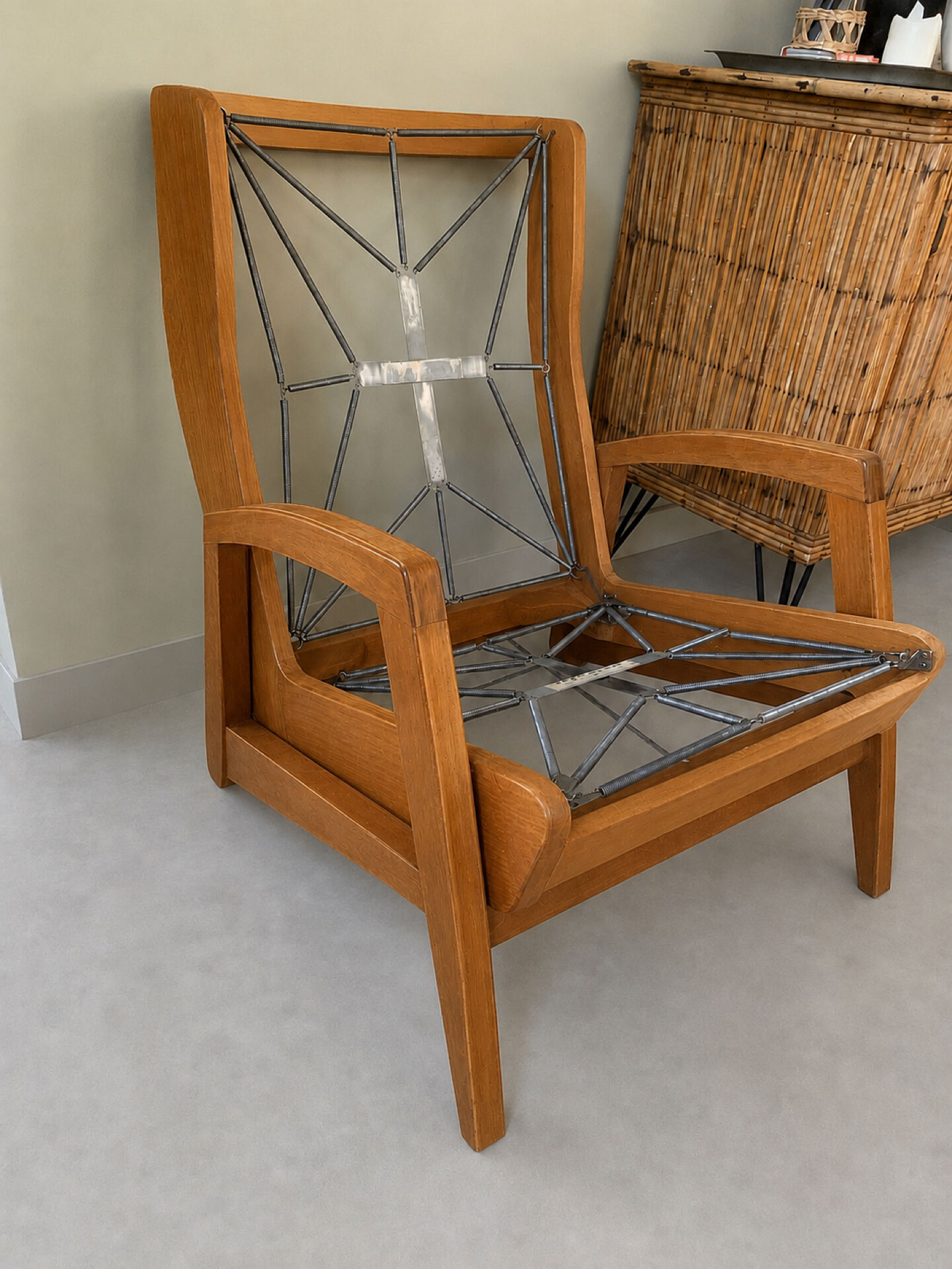 Paire de fauteuils de René-Jean Caillette, années 50