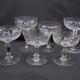 Set of 6 champagne cups mismatched