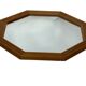 Vintage 70s Pine Mirror Swedish Design