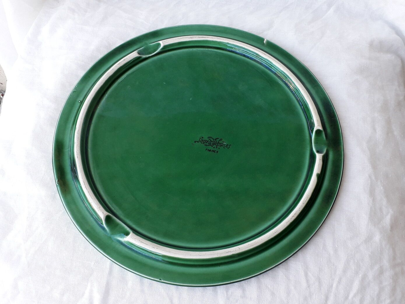 Green underside Sarreguemines