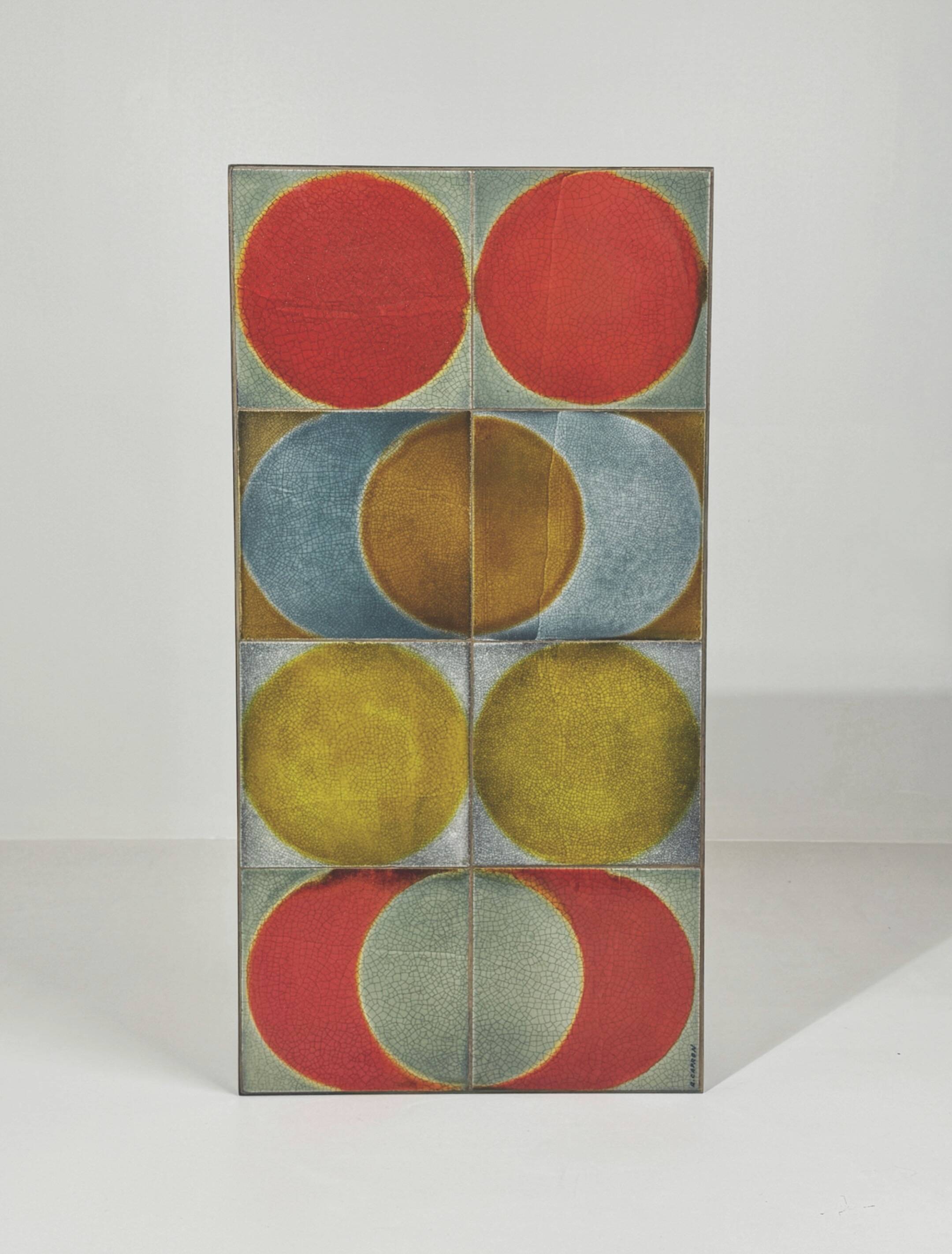 Rare ceramic coffee table by Roger Capron, Vallauris, 1960.