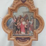 Terracotta decoration "stations of the cross"
