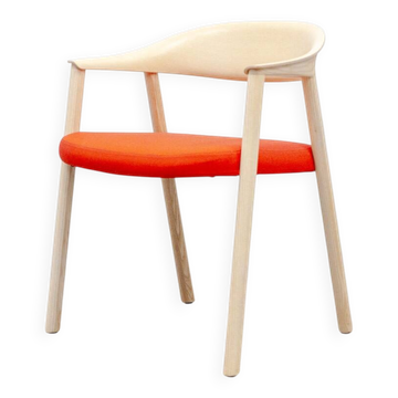 Pedrali Héra 2865 chair, ash / orange