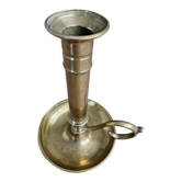 Hand candlestick with brass fitter
