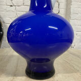 Vintage two-tone glass paste vase