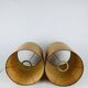 Paire de lampes boule en bois de style scandinave, années 60