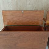 Pair of vintage bedside tables