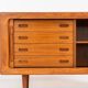 Buffet en teck Svend Dyrlund avec portes tambour