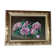 Oil on canvas peonies in bouquet