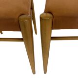 Suite de 4 chaises vintage Cees Braakman Pastoe ST09 années 50