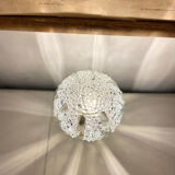 Glass "bubble" globe lamp
