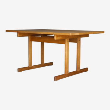 Oak Dining Table by Børge Mogensen for Fredericia, Denmark, 1960s