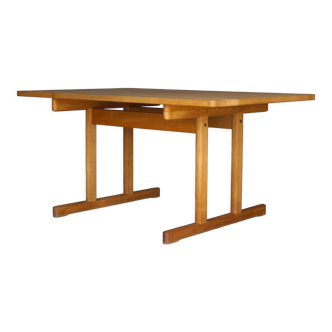 Oak Dining Table by Børge Mogensen for Fredericia, Denmark, 1960s