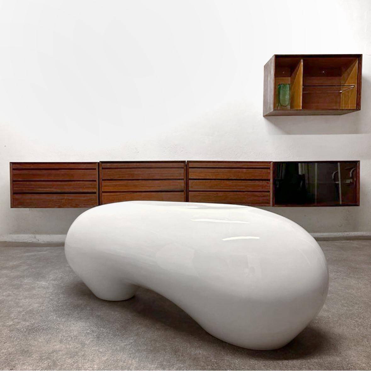 Fibreglass bench, 1970