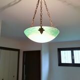 Lustre en opaline
