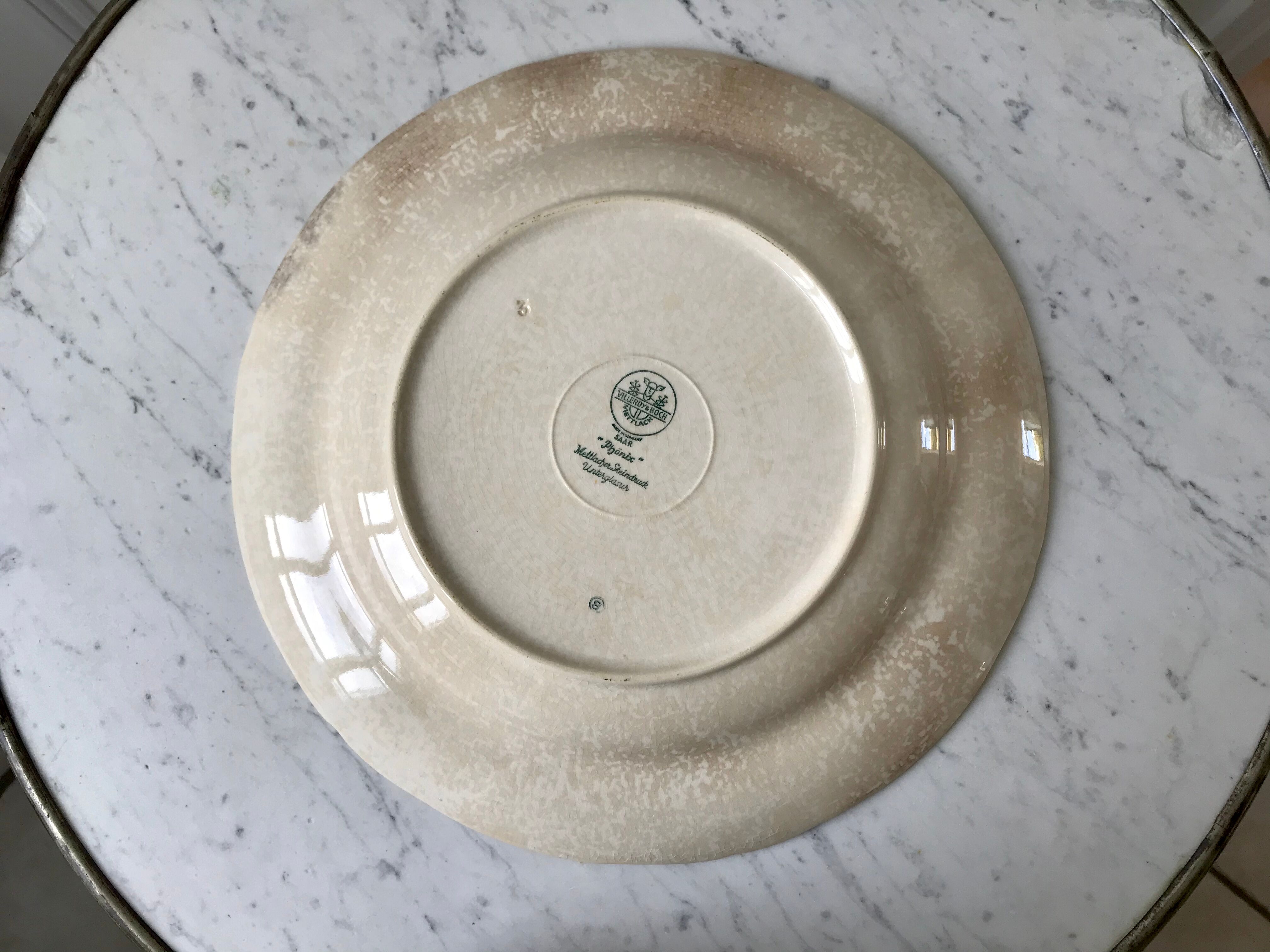 Hollow dish Villeroy & Boch model Phoenix years 50-60