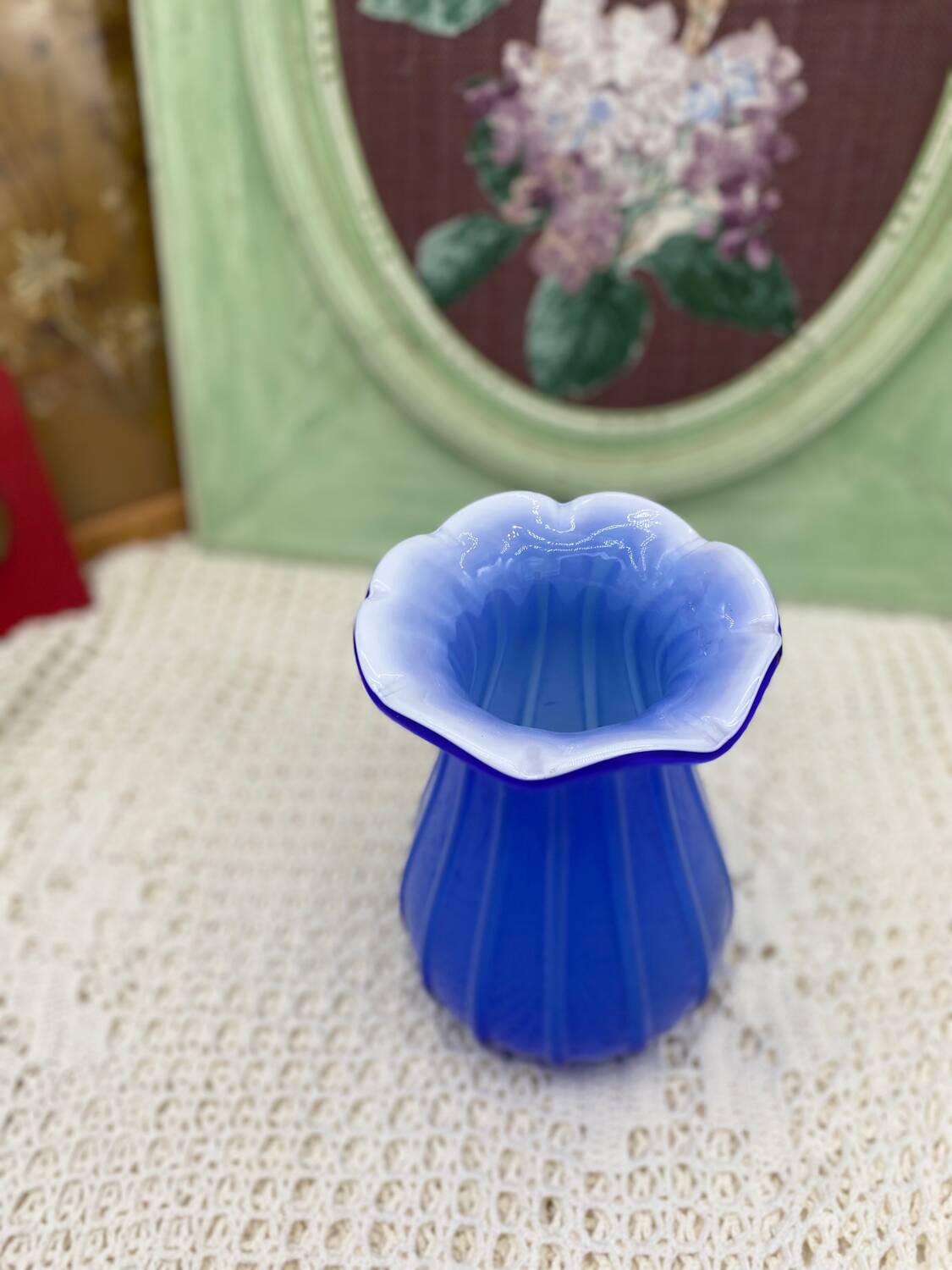 Vase corolle Murano