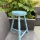 Tripode bleu vintage