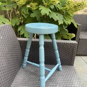 Vintage blue tripod