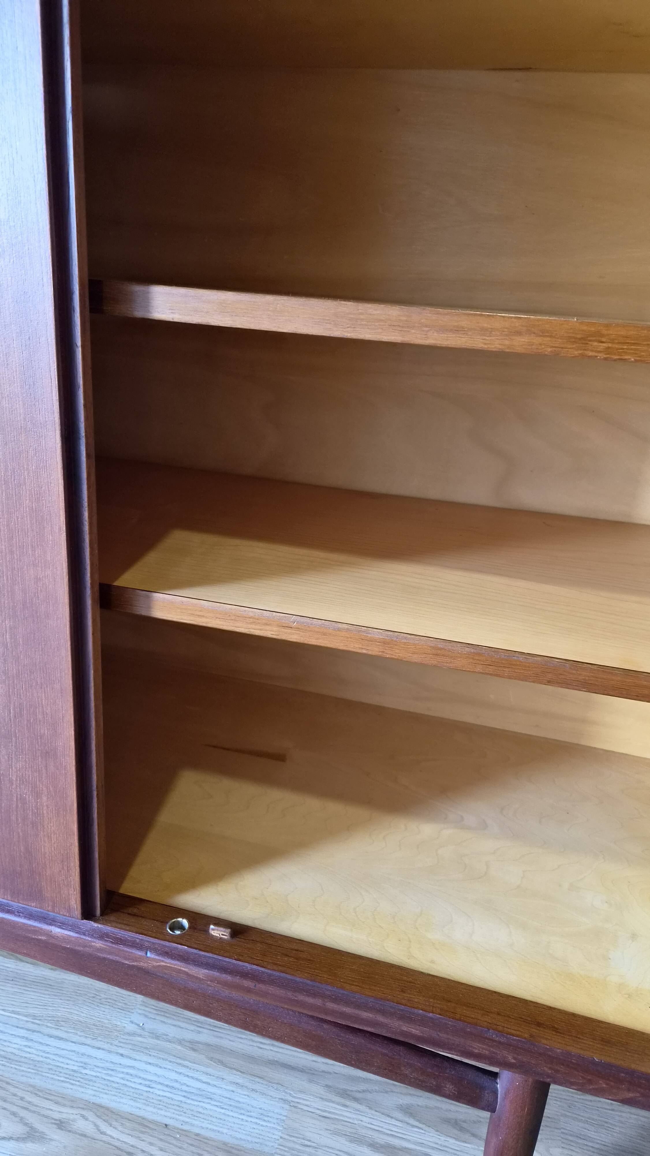 Scandinavian threading Swiss teak model 6002 dated 1961.