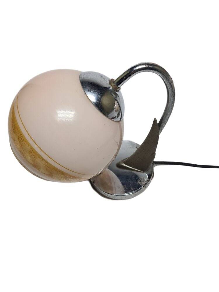 Art Deco bedside lamp, former Czechoslovakia, 1950s